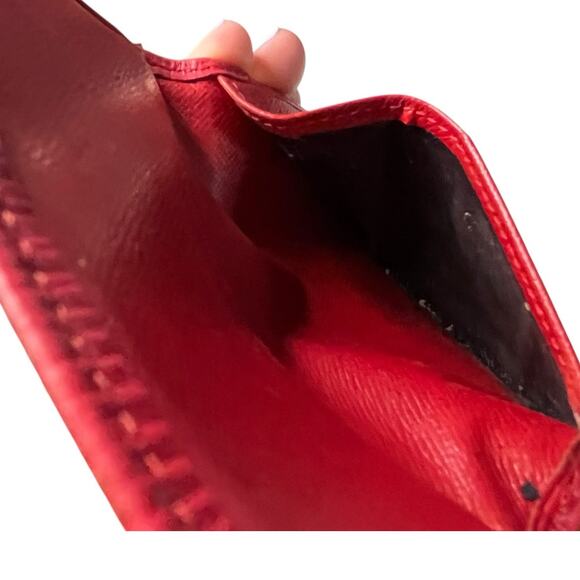 Louis Vuitton Epi Card Case Red Holder - Picture 7 of 16